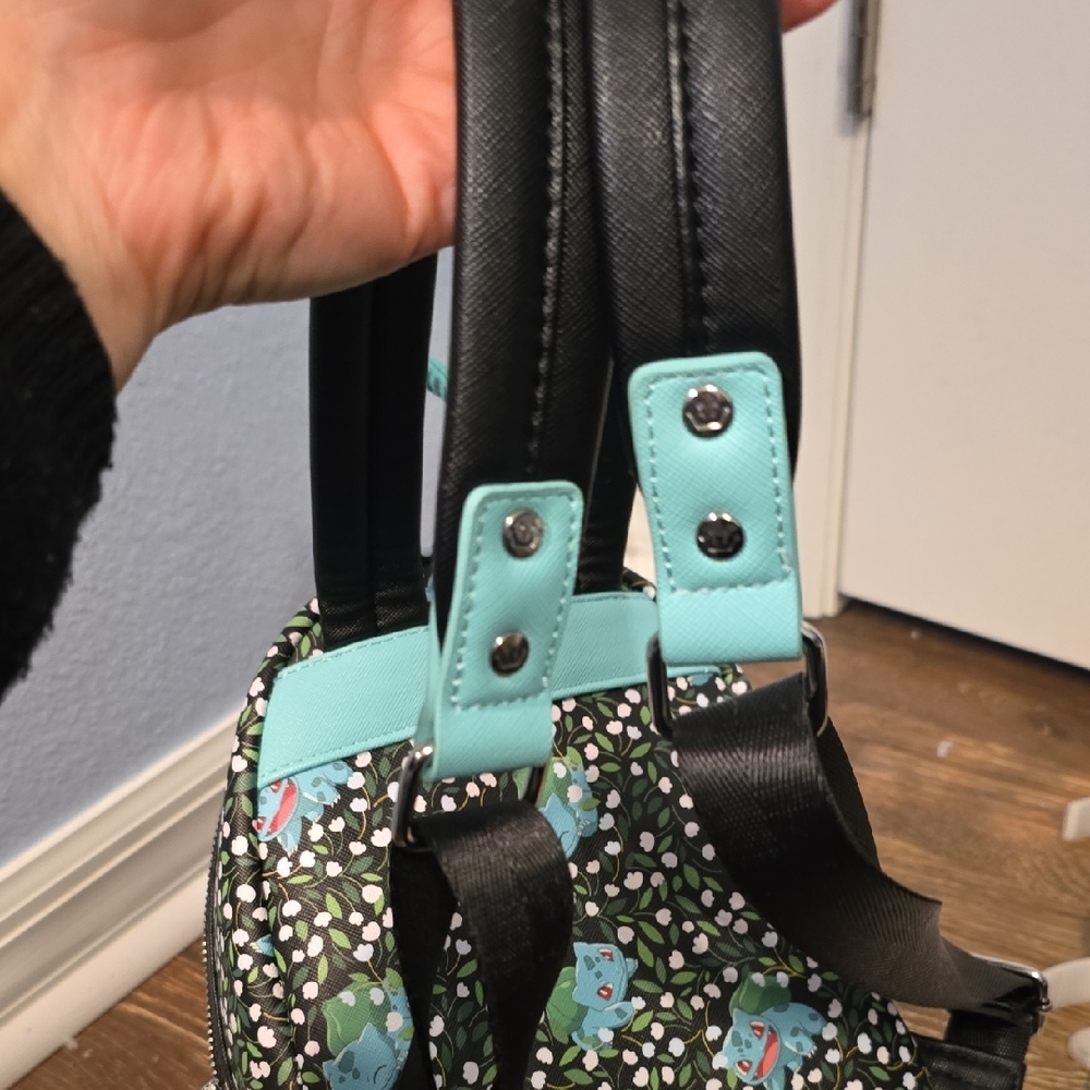 Loungefly Pokémon Backpack and Wallet - Black and Blue - Picture 4 of 7